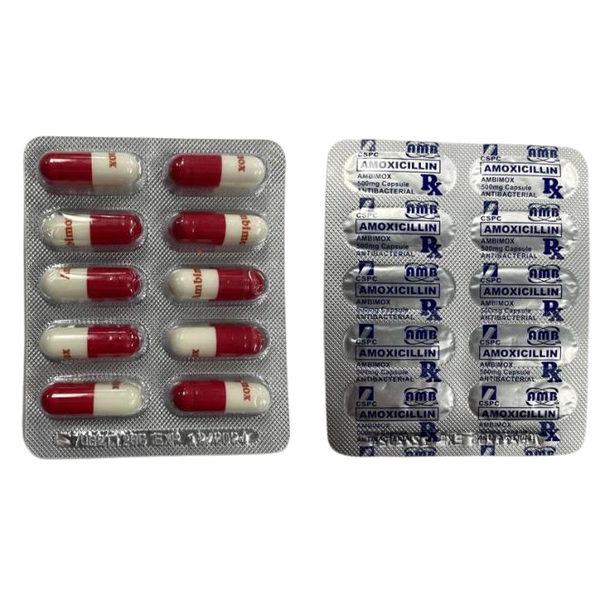 AMBIMOX Amoxicillin 500mg Capsule 1's price in the Philippines MedsGo